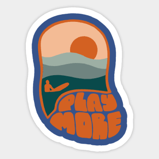 Play more Sticker